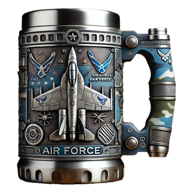 Military-Themed 3D Mug