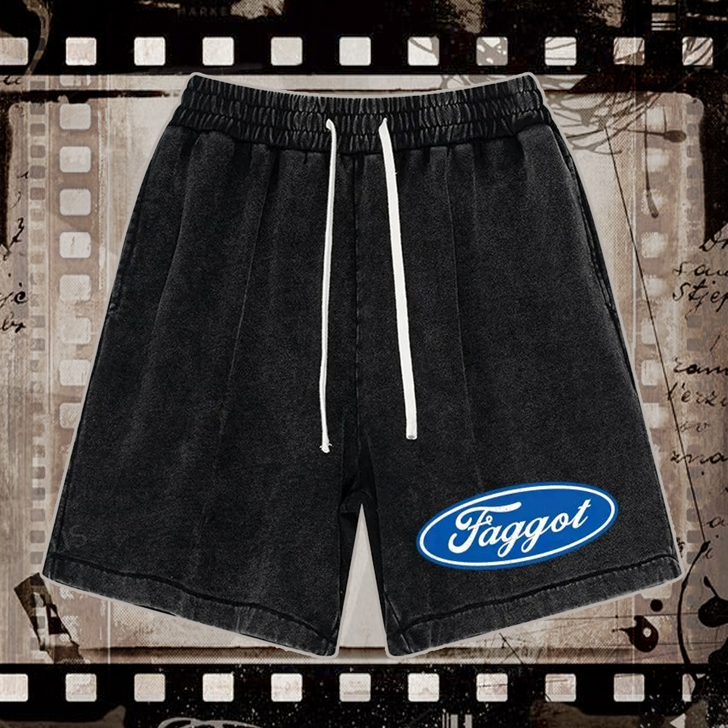 Washed Shorts