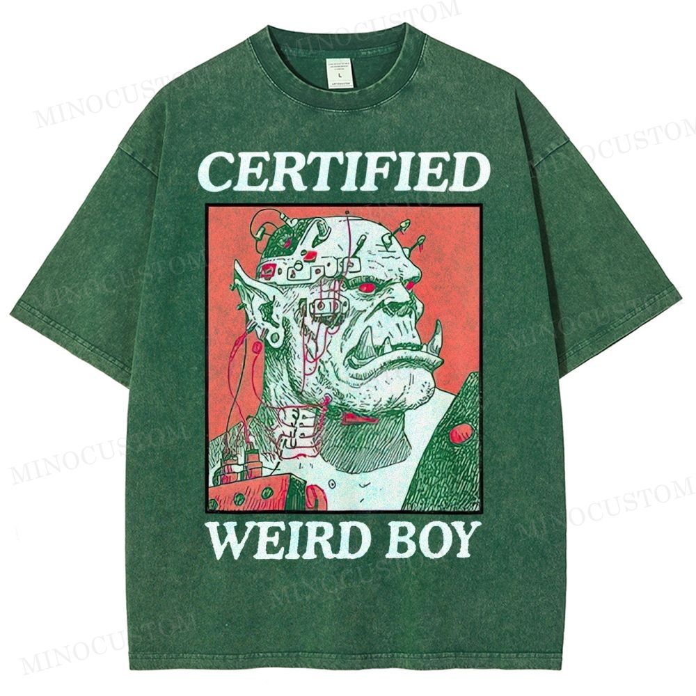 Certified Weird Orc Washed T-Shirt 