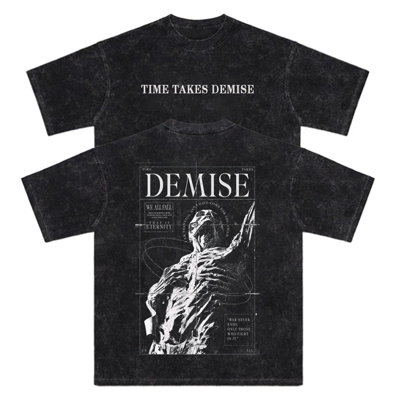 Time Takes Demise Washed T-Shirt