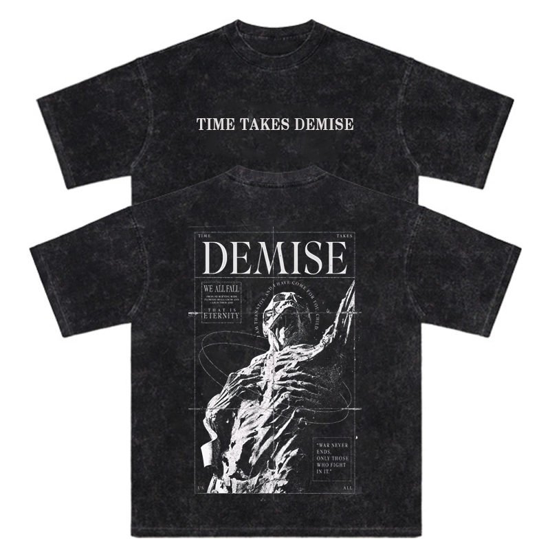 Time Takes Demise Washed T-Shirt