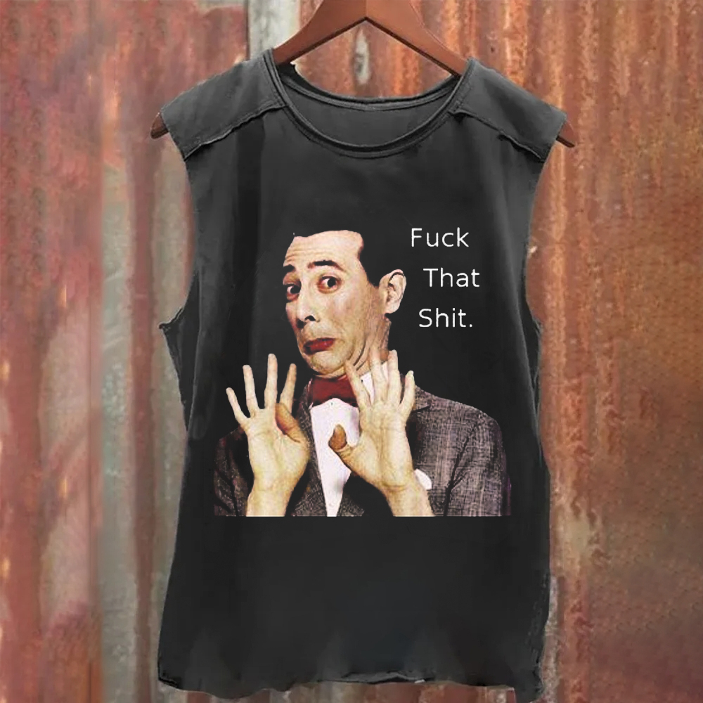 Fuck That Shit Washed Tank Top