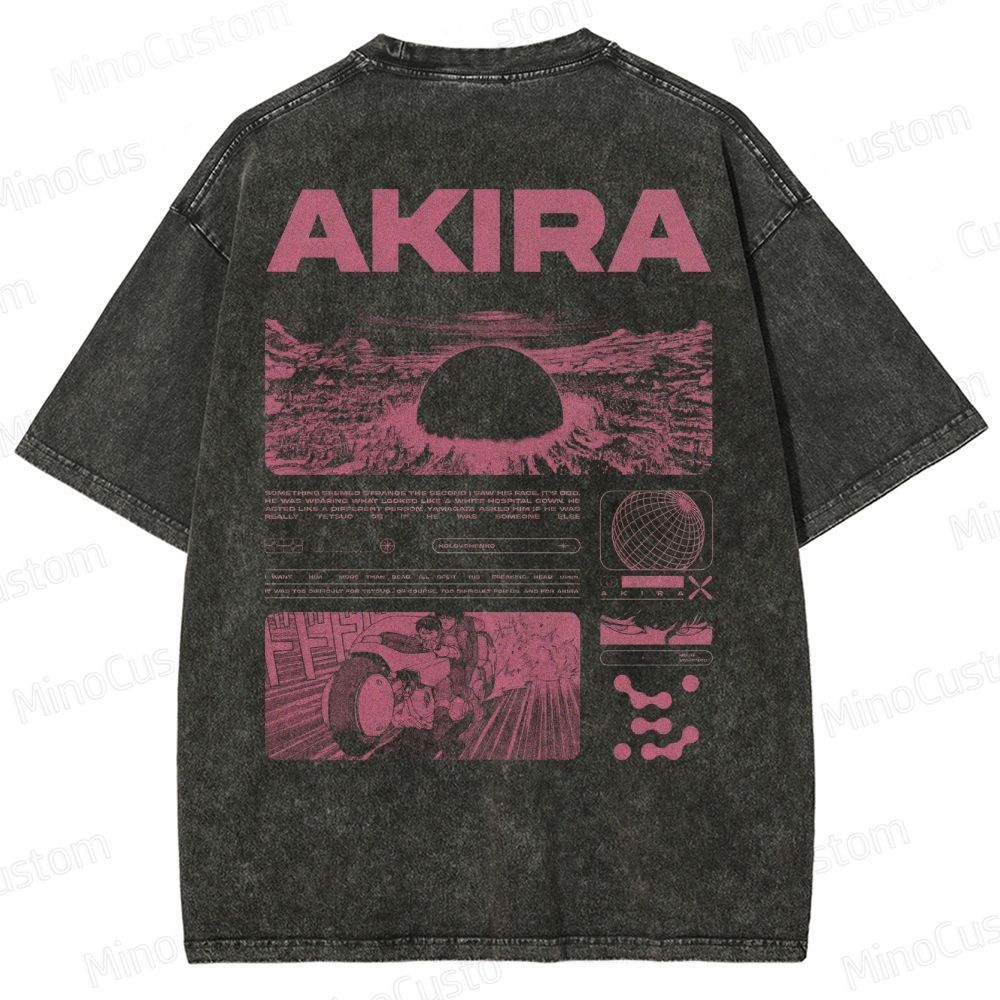 Unisex Fit Destruction lll Washed T-Shirt 