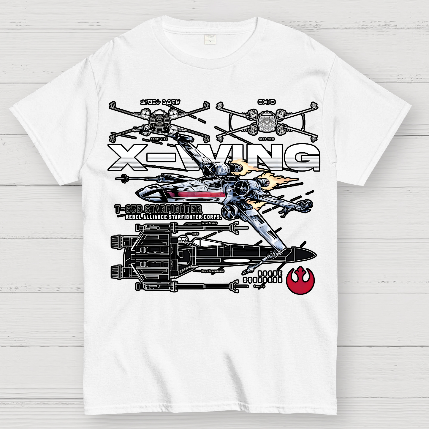 X-WING REBEL ALLIANCE Geek T-Shirt