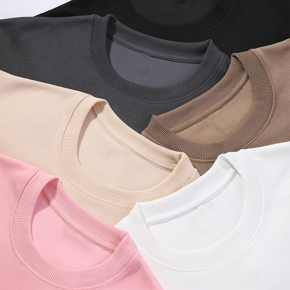 Solid Color Retro Cotton Sweatshirts