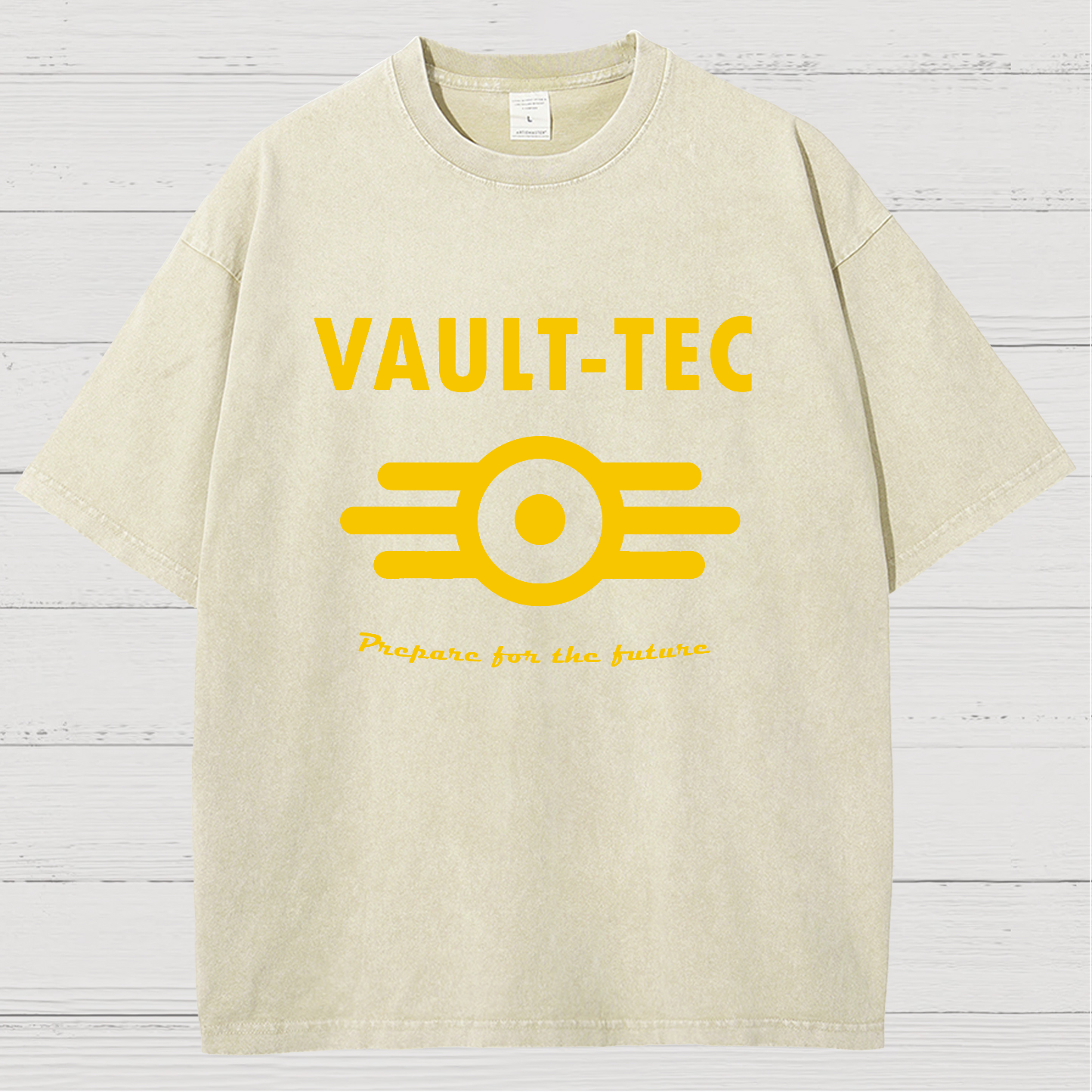 Fallout 4 Vault-Tec logo Essential Vintage Distressed T-shirt