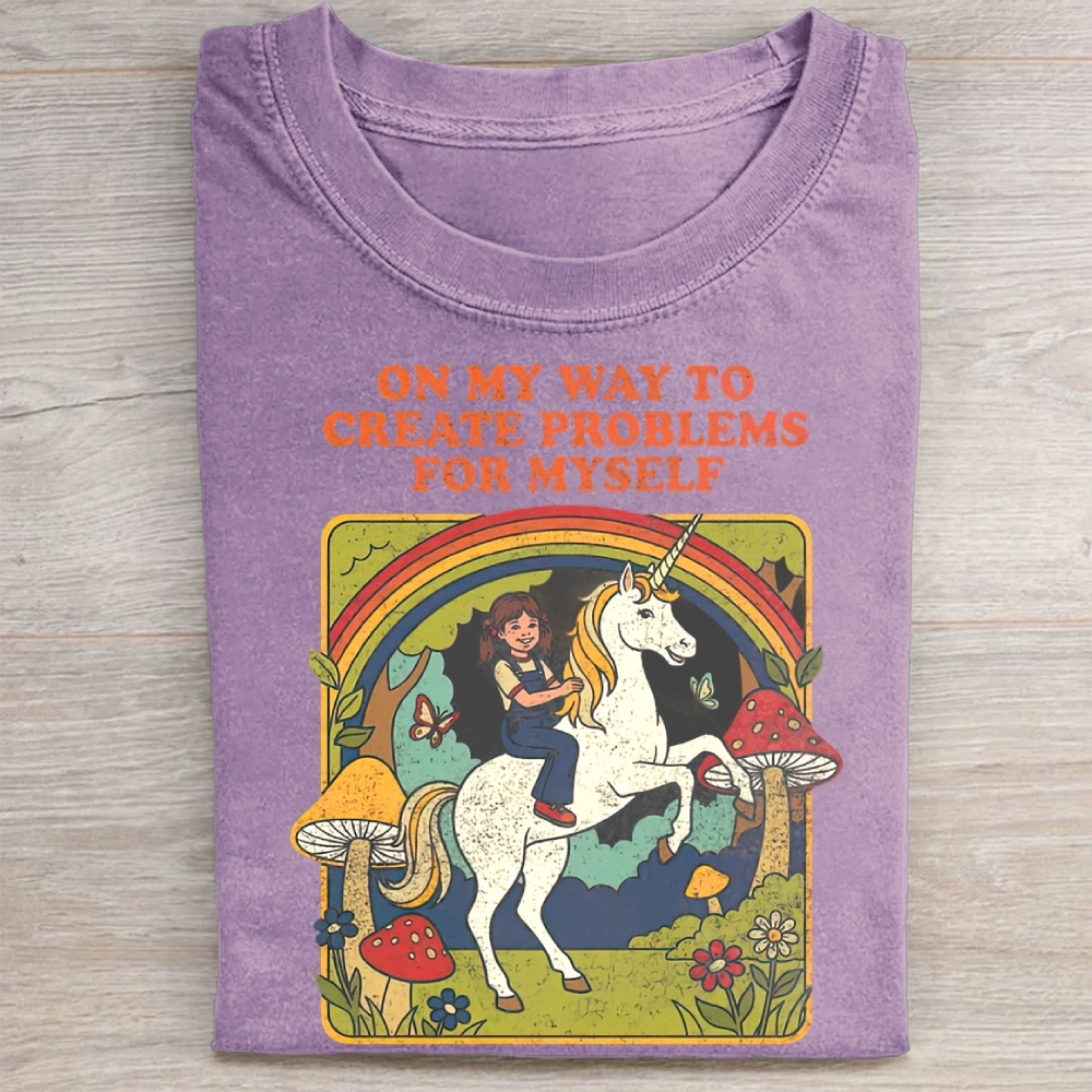 On My Way To Create Problems T-shirt
