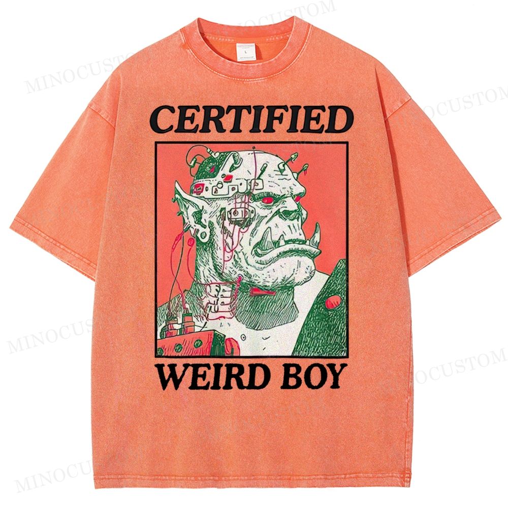 Certified Weird Orc Washed T-Shirt 
