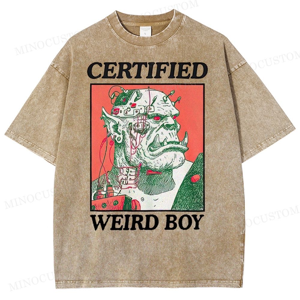 Certified Weird Orc Washed T-Shirt 