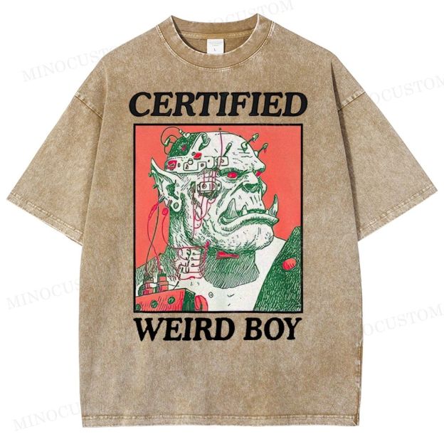 Certified Weird Orc Washed T-Shirt 