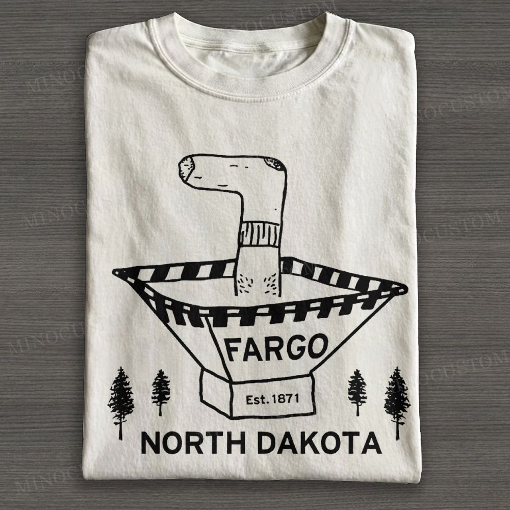 Fargo Wood Chipper Funny Movie Shirt Vintage Cult Movie T-Shirt