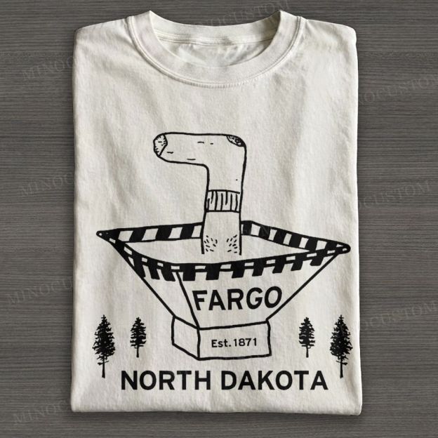 Fargo Wood Chipper Funny Movie Shirt Vintage Cult Movie T-Shirt