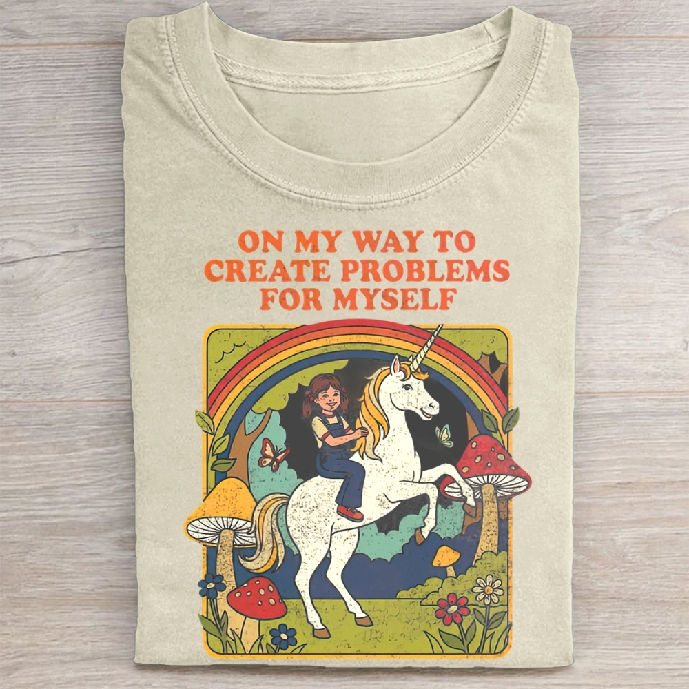 On My Way To Create Problems T-shirt