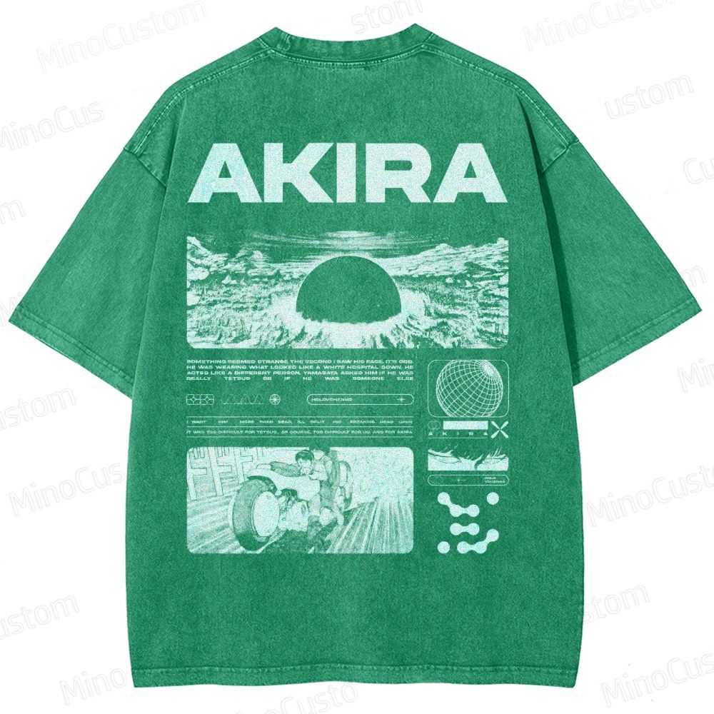 Unisex Fit Destruction lll Washed T-Shirt 