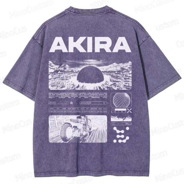 Unisex Fit Destruction lll Washed T-Shirt 