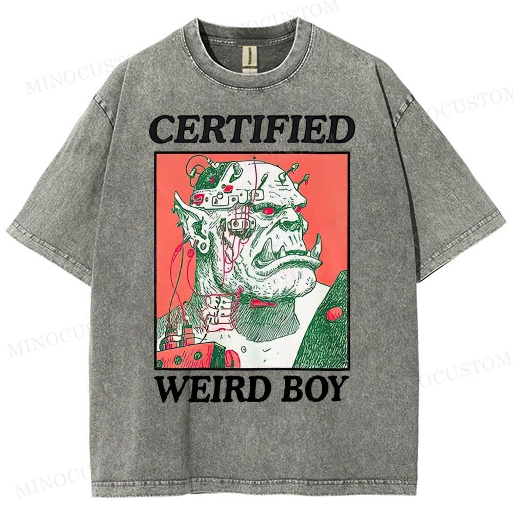 Certified Weird Orc Washed T-Shirt 