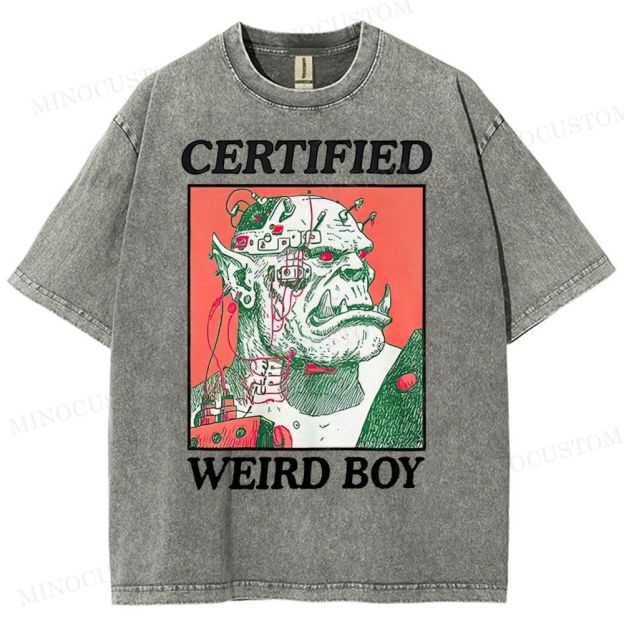 Certified Weird Orc Washed T-Shirt 