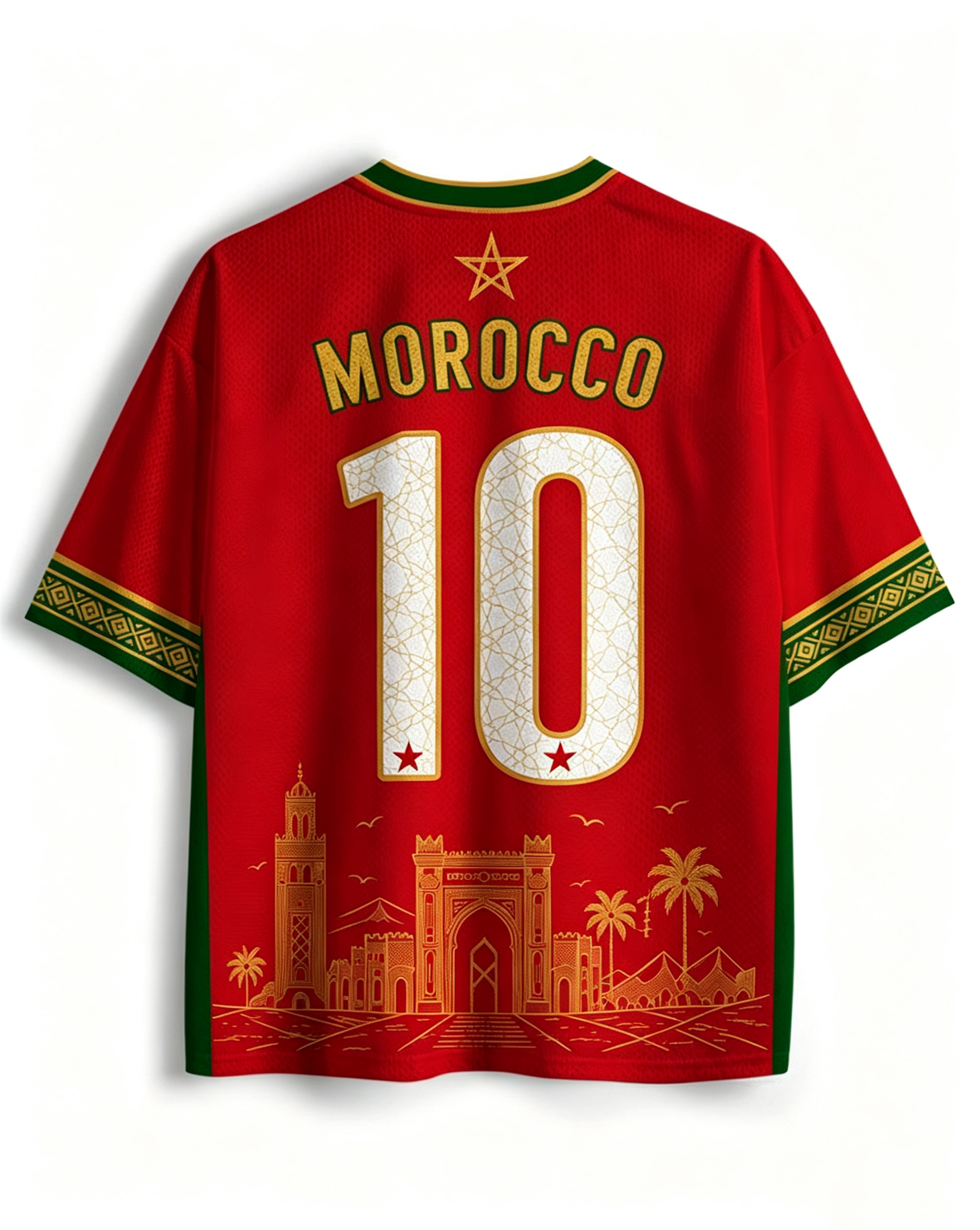 Morocco Soccer Mesh Jersey