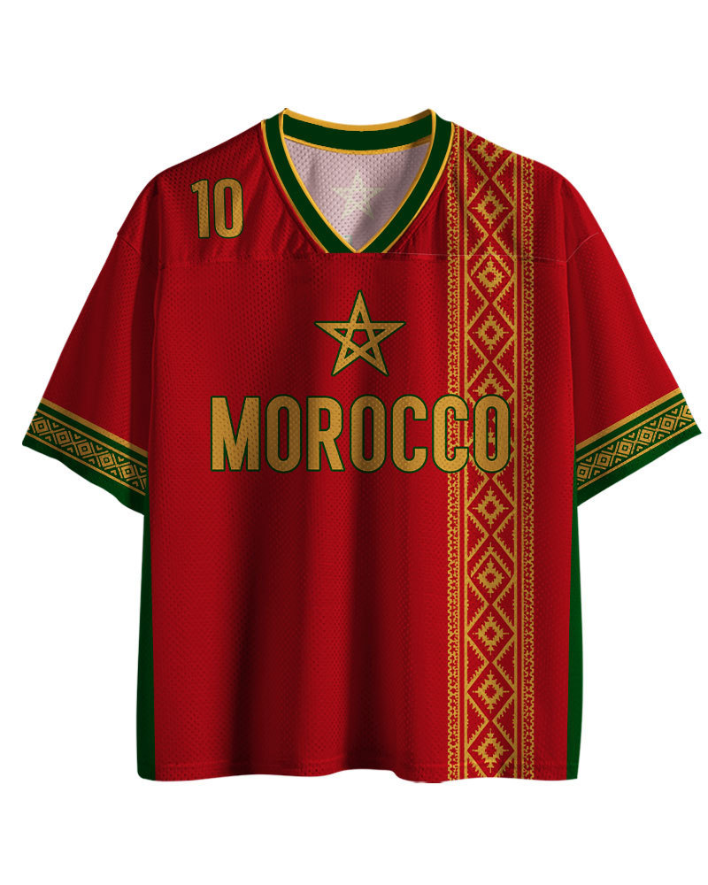 Morocco Soccer Mesh Jersey