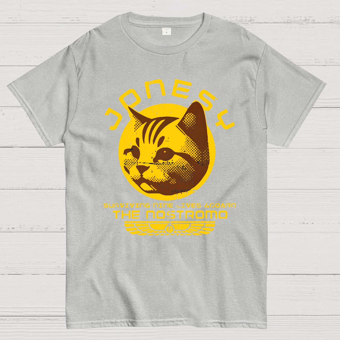 Jonesy Surviving Nine Lives Aboard The Nostromo Geek T-Shirt