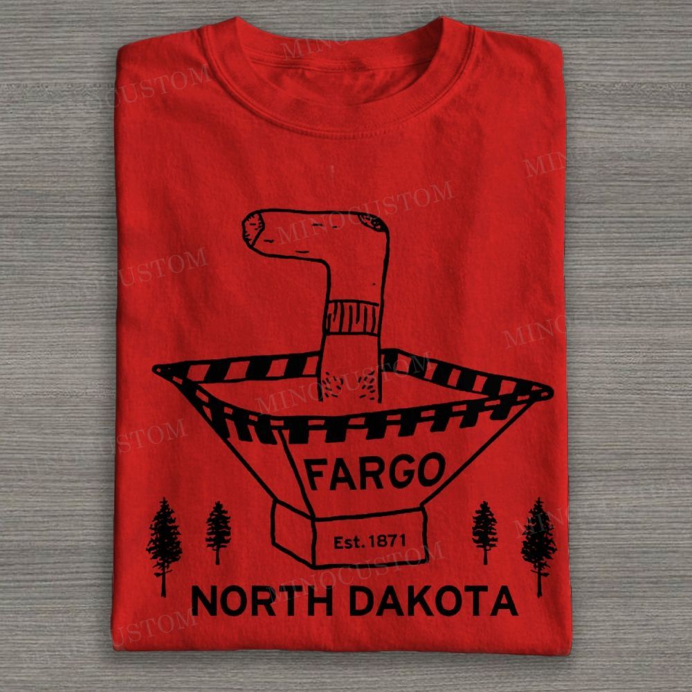 Fargo Wood Chipper Funny Movie Shirt Vintage Cult Movie T-Shirt