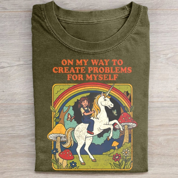 On My Way To Create Problems T-shirt