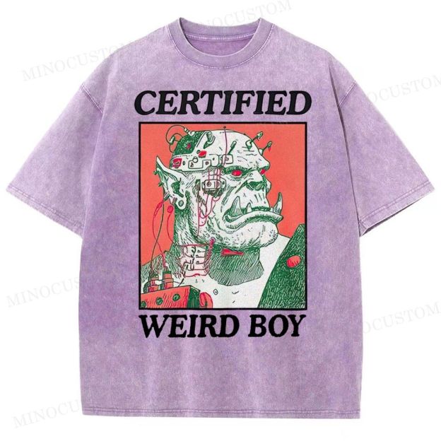 Certified Weird Orc Washed T-Shirt 
