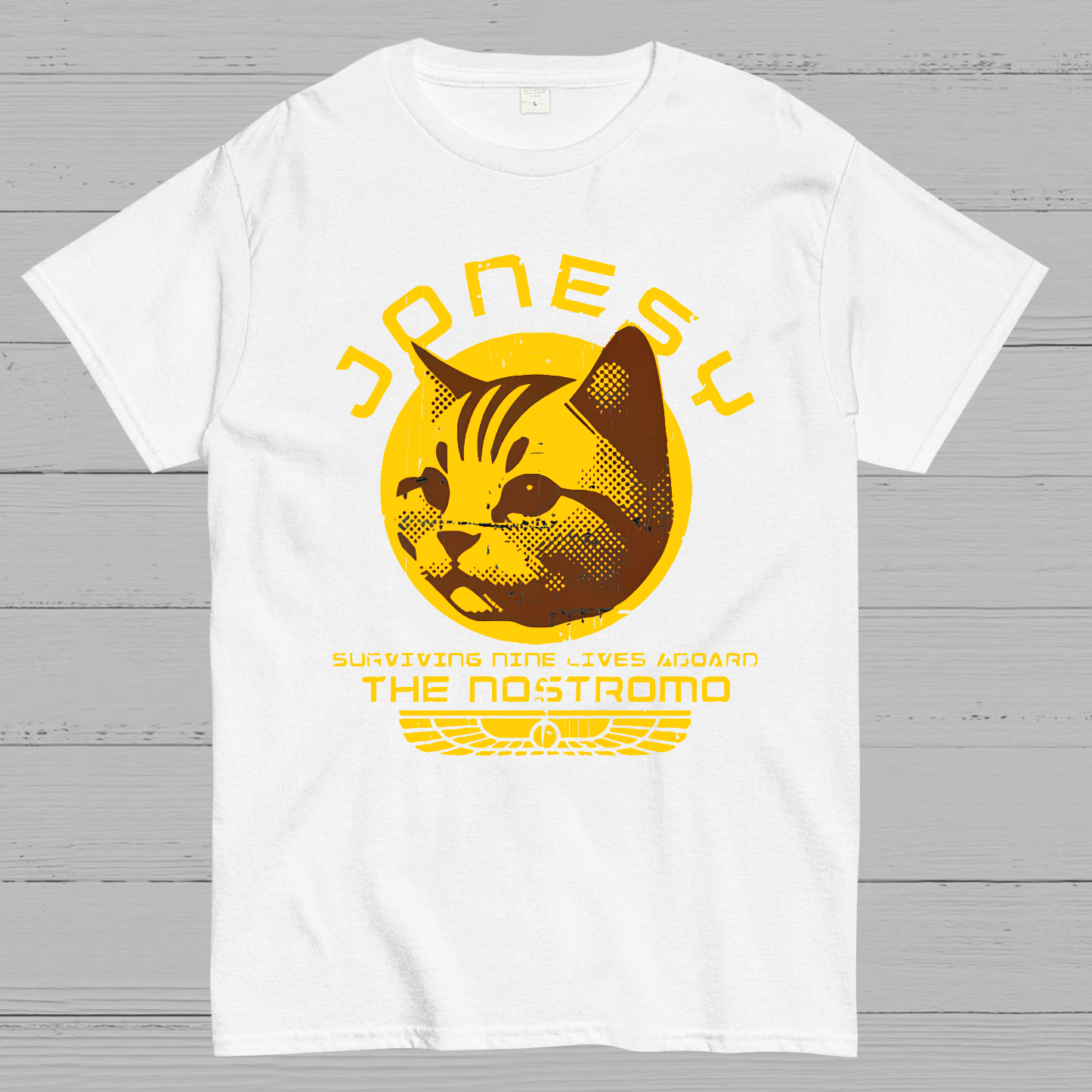 Jonesy Surviving Nine Lives Aboard The Nostromo Geek T-Shirt