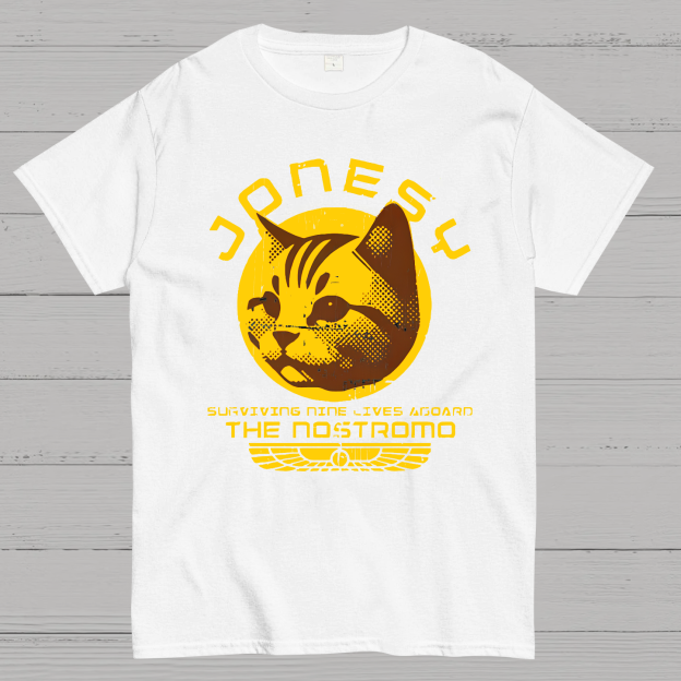 Jonesy Surviving Nine Lives Aboard The Nostromo Geek T-Shirt