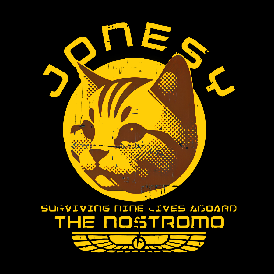 Jonesy Surviving Nine Lives Aboard The Nostromo Geek T-Shirt