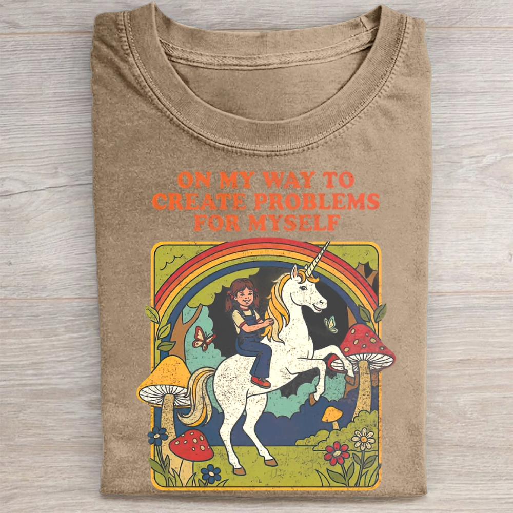 On My Way To Create Problems T-shirt