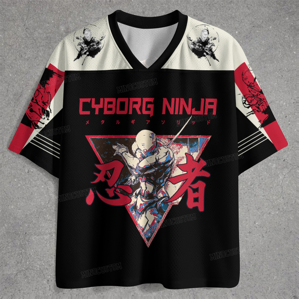 Cyborg Ninja Jersey Shirts 