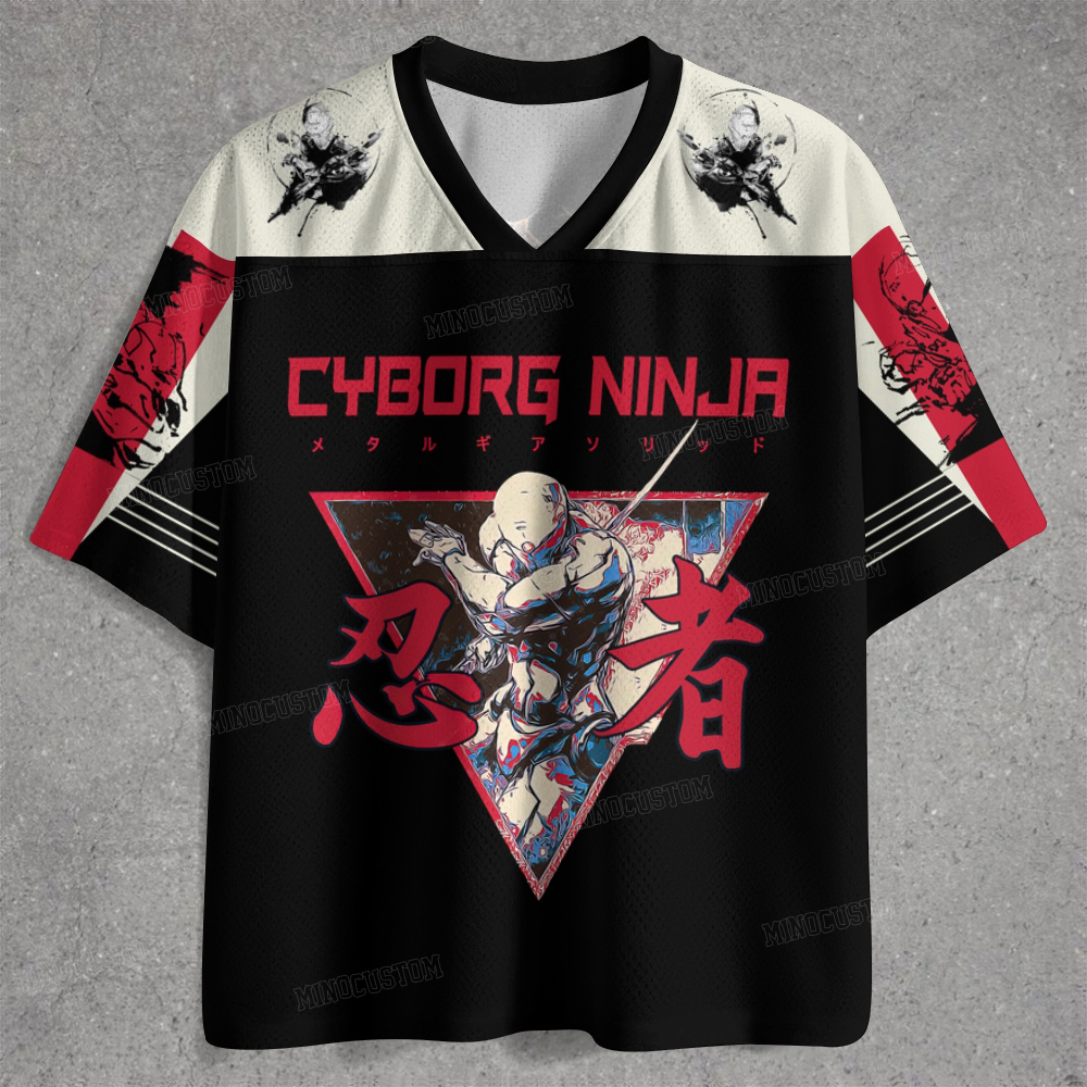 Cyborg Ninja Jersey Shirts