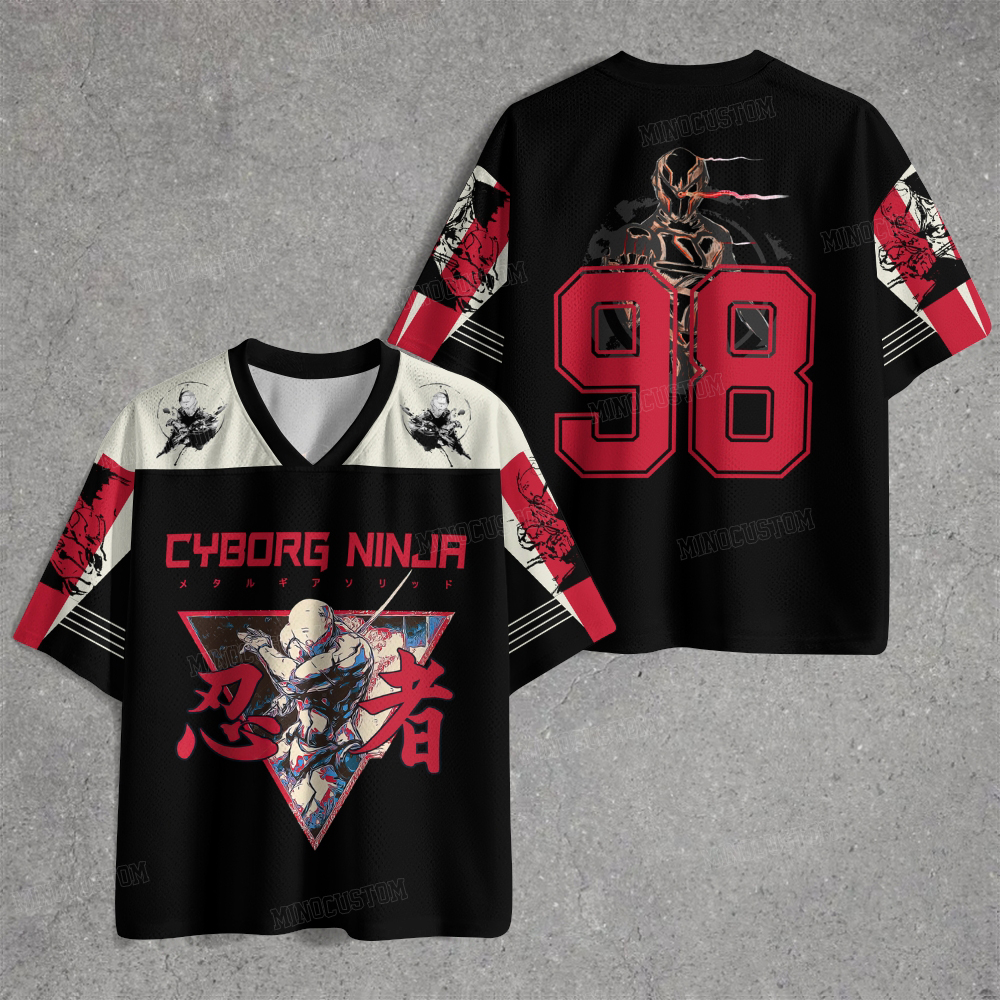 Cyborg Ninja Jersey Shirts 