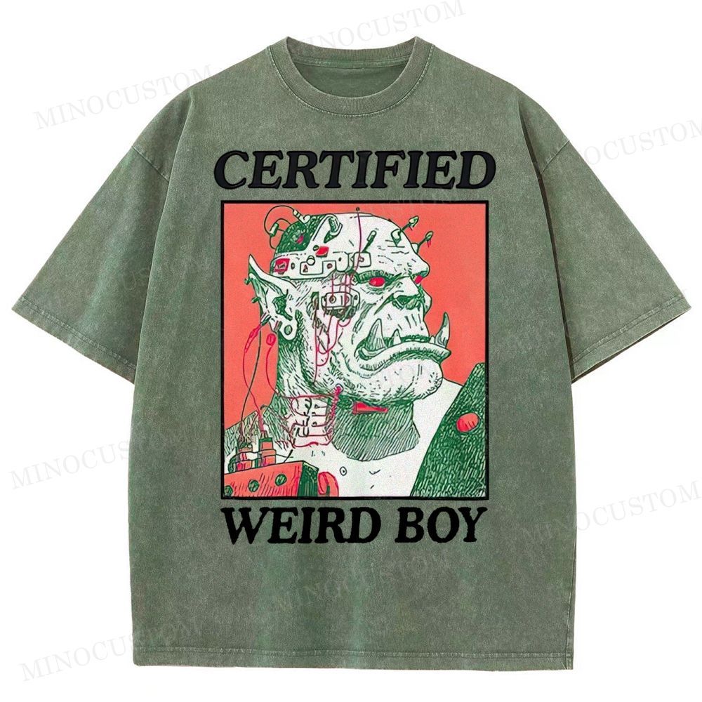 Certified Weird Orc Washed T-Shirt 