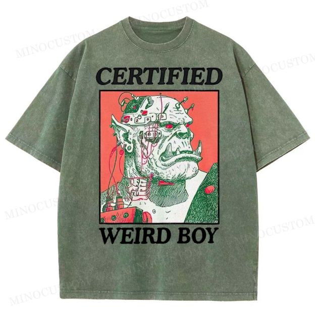 Certified Weird Orc Washed T-Shirt 