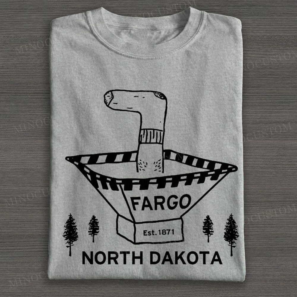 Fargo Wood Chipper Funny Movie Shirt Vintage Cult Movie T-Shirt