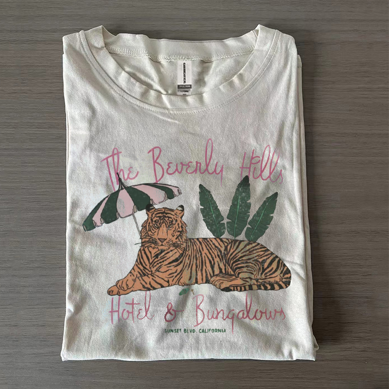 The Beverly Hills Hotel and Bungalow T-shirt