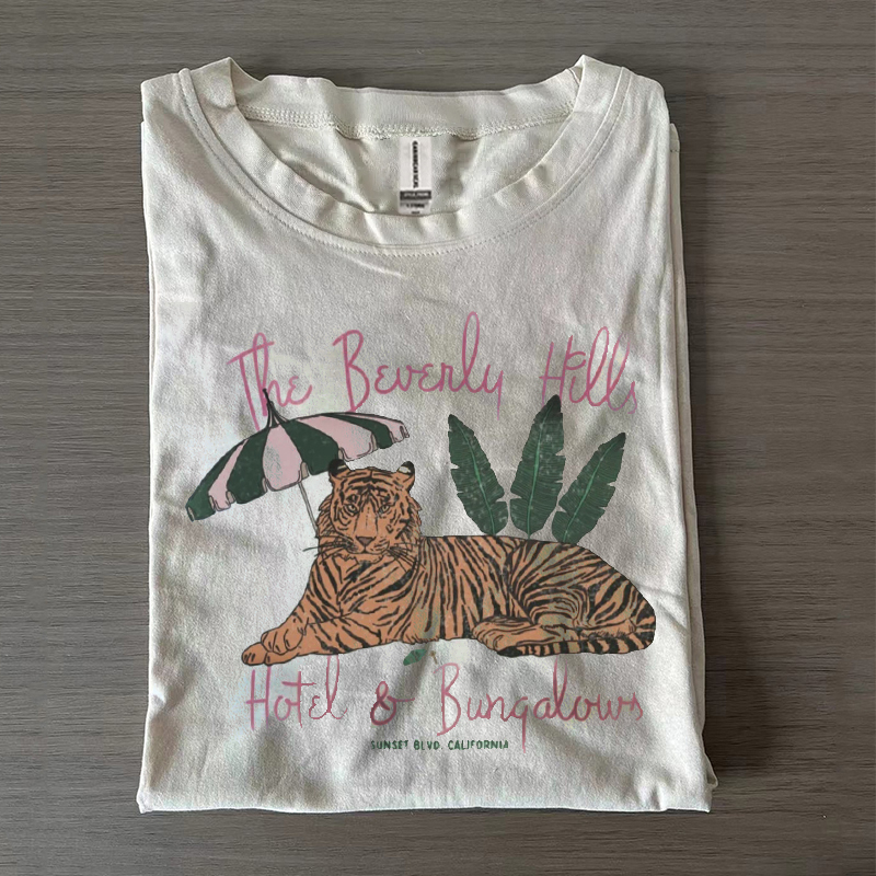 The Beverly Hills Hotel and Bungalow T-shirt