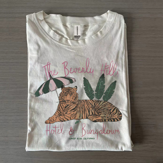 The Beverly Hills Hotel and Bungalow T-shirt