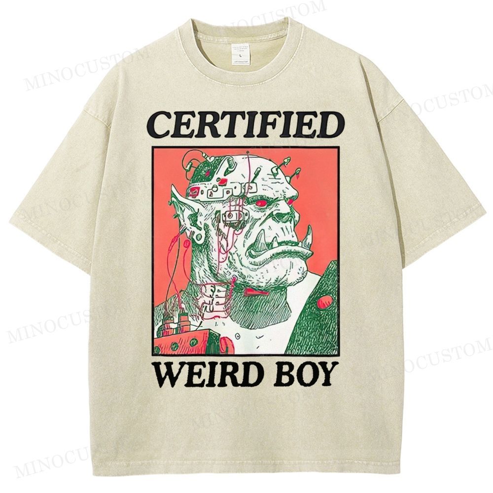 Certified Weird Orc Washed T-Shirt 