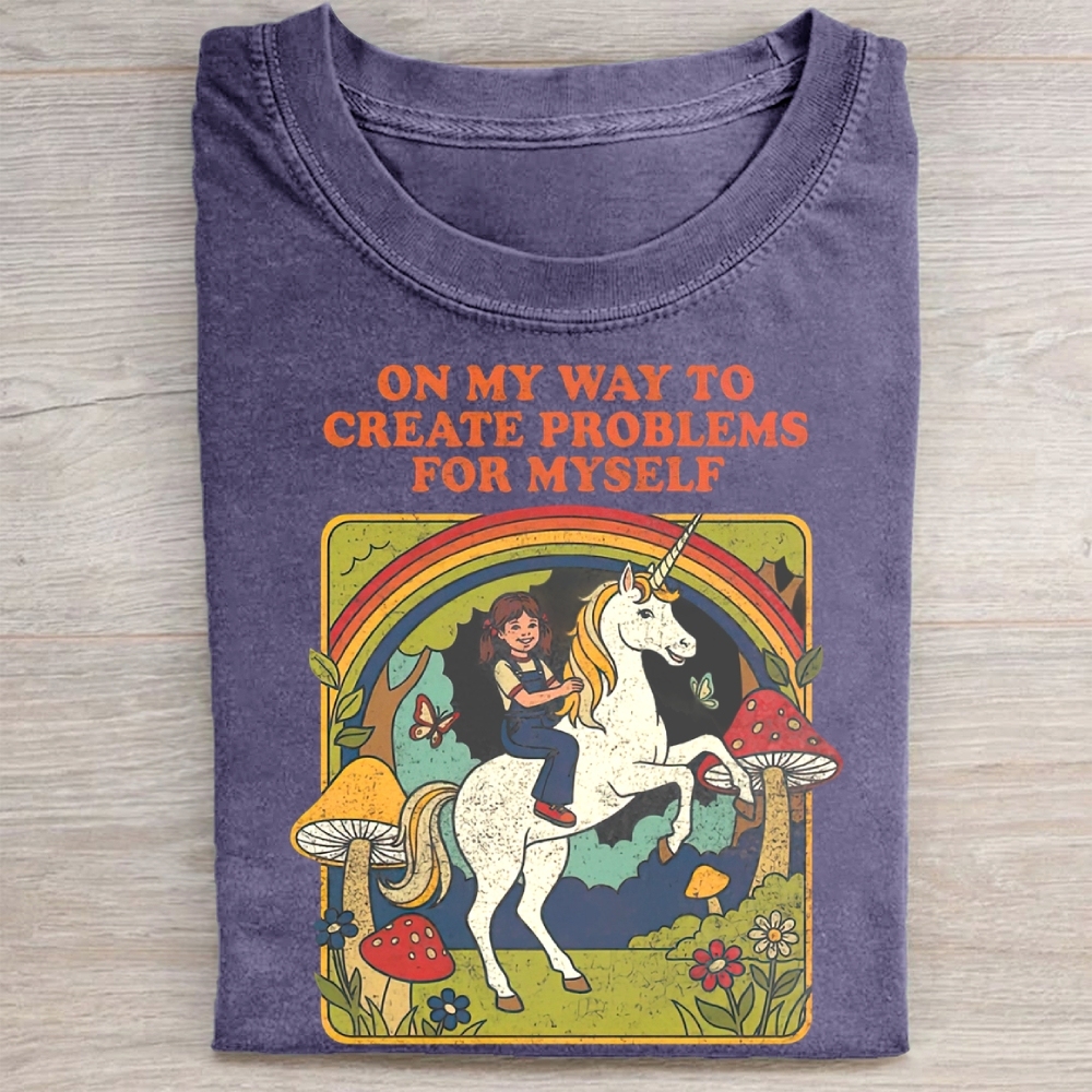 On My Way To Create Problems T-shirt