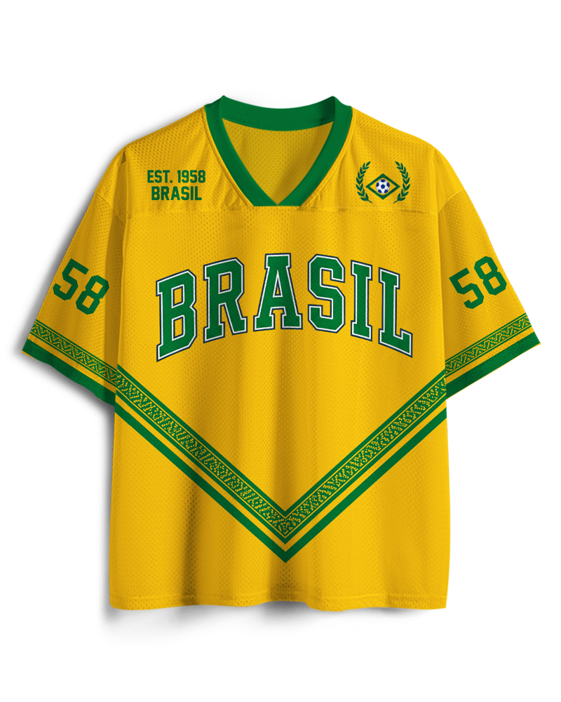  The Brazil We Fell in Love With Mesh Jersey