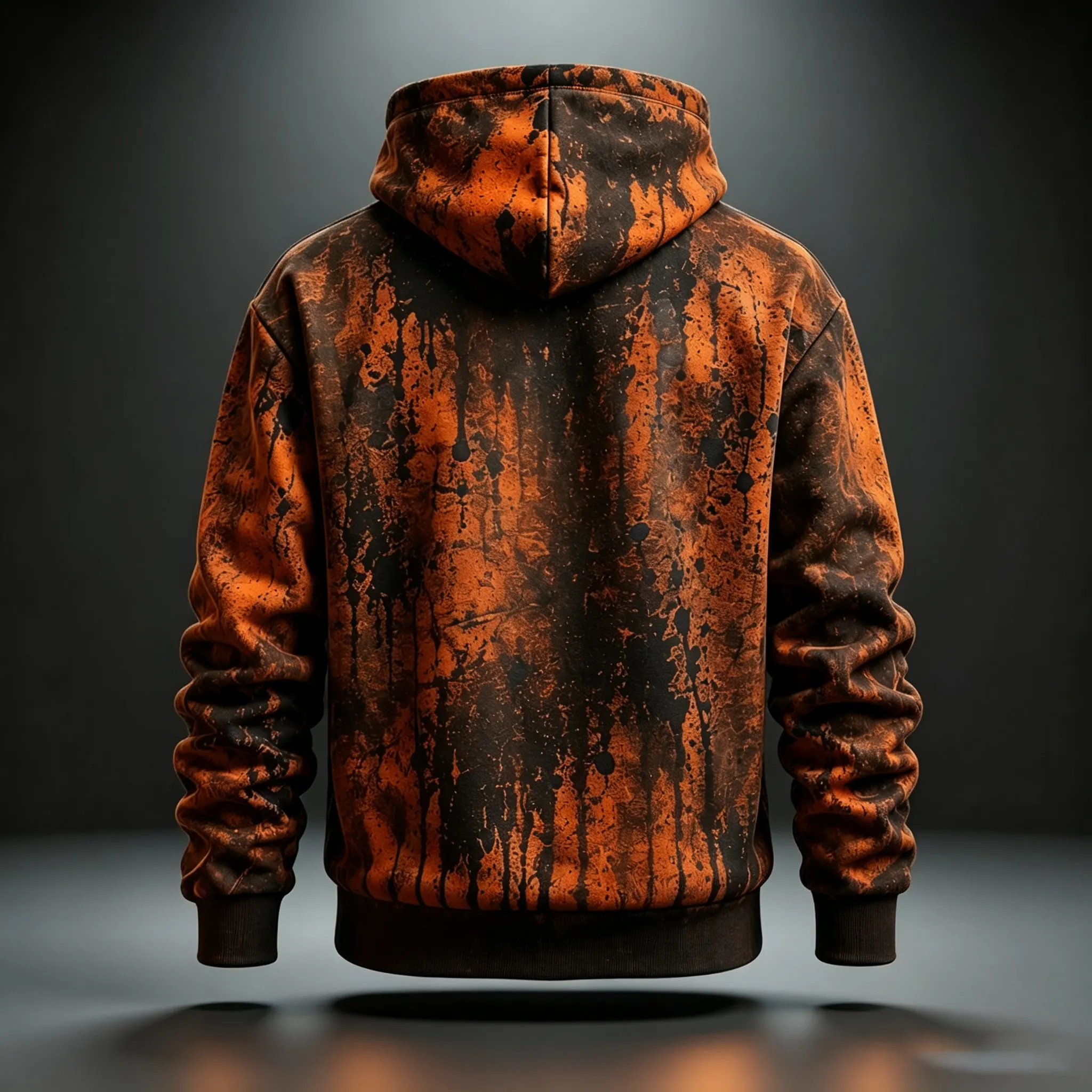 Men's Halloween Optical Illusion Zombies 3d Print Hoodie