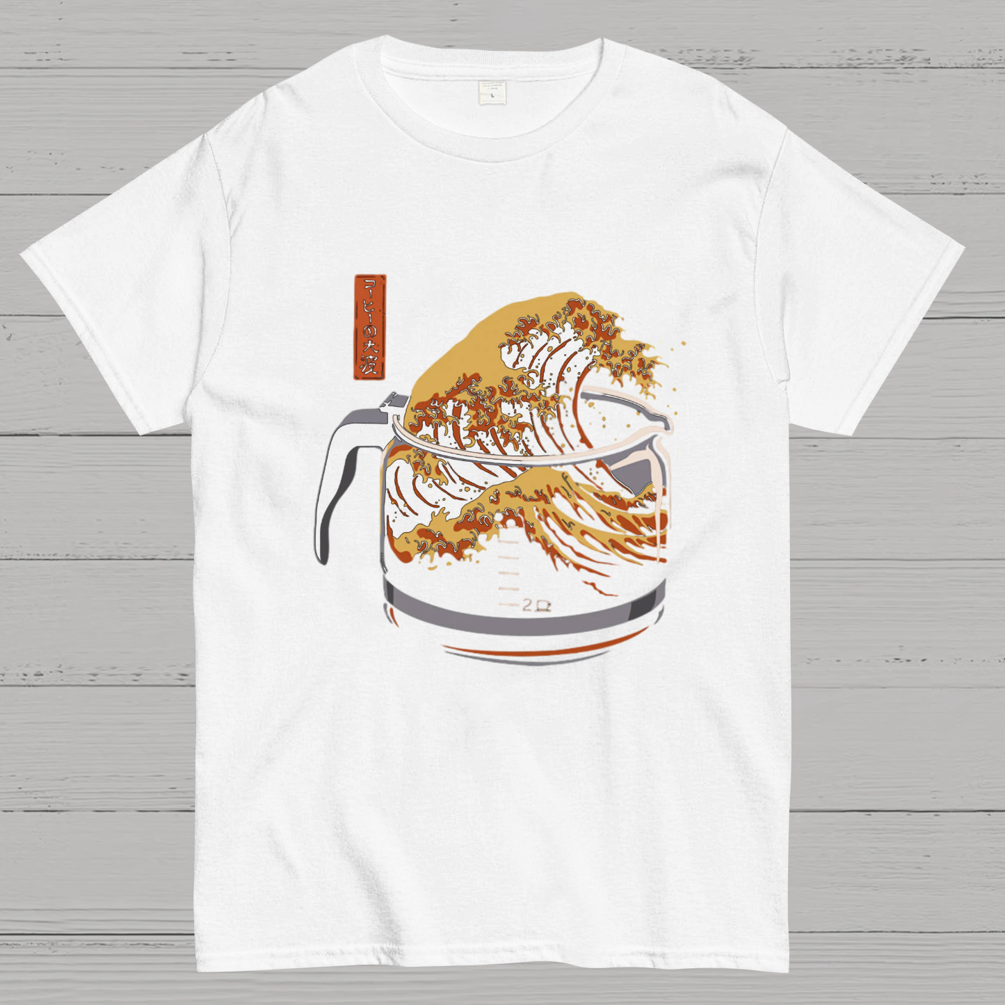 The Great Wave of Coffee T-Shirt