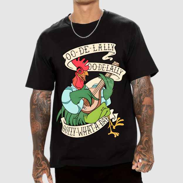 Oo de lally Golly What A Day Geek T-Shirt