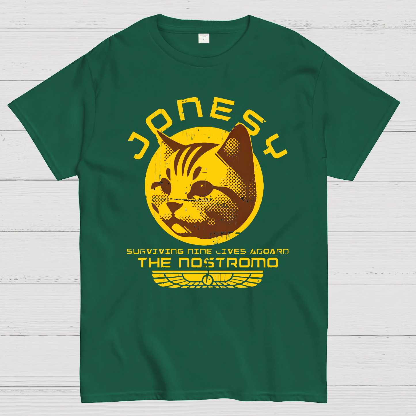 Jonesy Surviving Nine Lives Aboard The Nostromo Geek T-Shirt