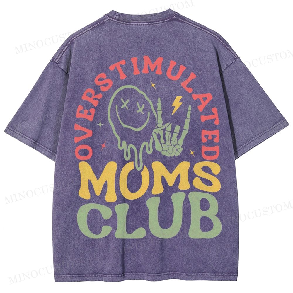 Overstimulated Moms Club T-shirt