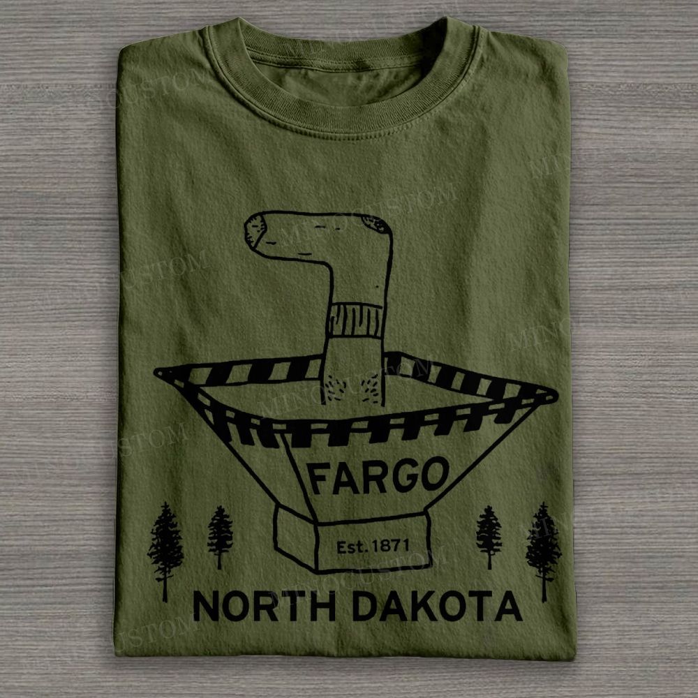 Fargo Wood Chipper Funny Movie Shirt Vintage Cult Movie T-Shirt