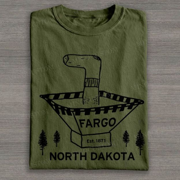 Fargo Wood Chipper Funny Movie Shirt Vintage Cult Movie T-Shirt
